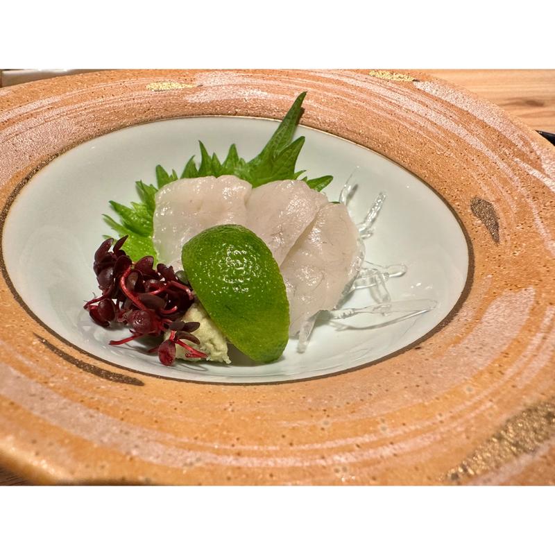 とらふぐ　ぶつ刺し(鮨割烹 のの 梅田お初天神店)