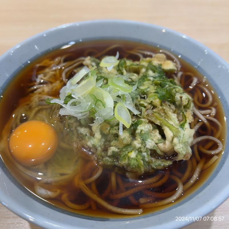 春菊天そば(豊はる)