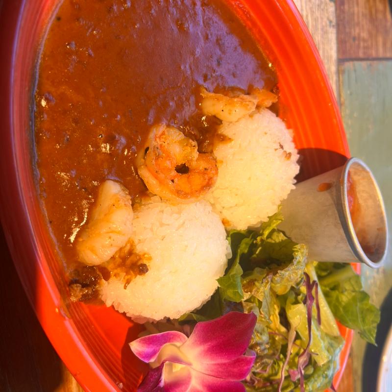 グリドルシュリンプカレー(コナズ珈琲 つくば研究学園店)