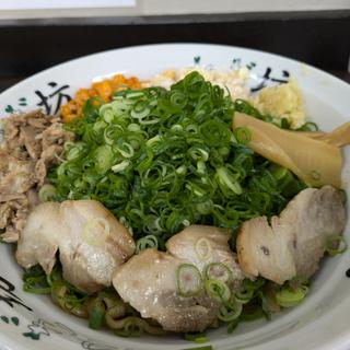 油そば（極太麺）(ん麺 ねぎ坊)