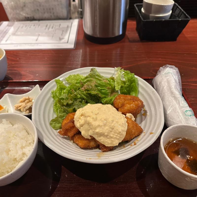 チキン南蛮定食(地鶏軍鶏 兼子)