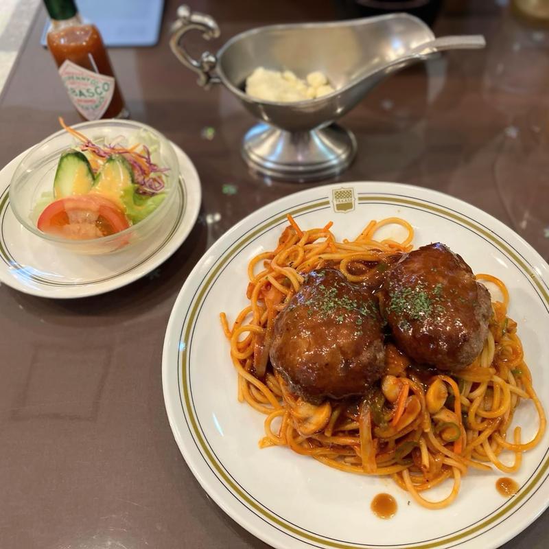 スパゲティハンブルグ(タカセ 板橋店)
