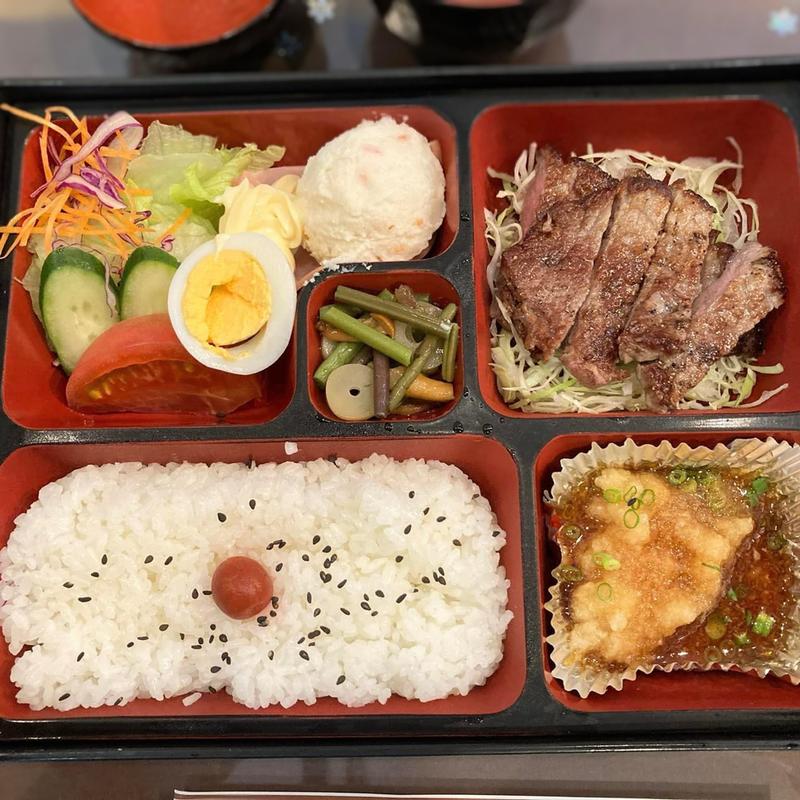 ステーキ弁当(タカセ 板橋店)