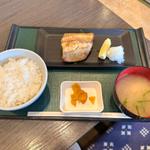 縞ホッケ焼き定食
