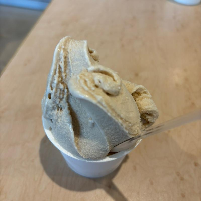 ジェラート(塩黒糖)(ミルミル本舗 石垣空港店 )