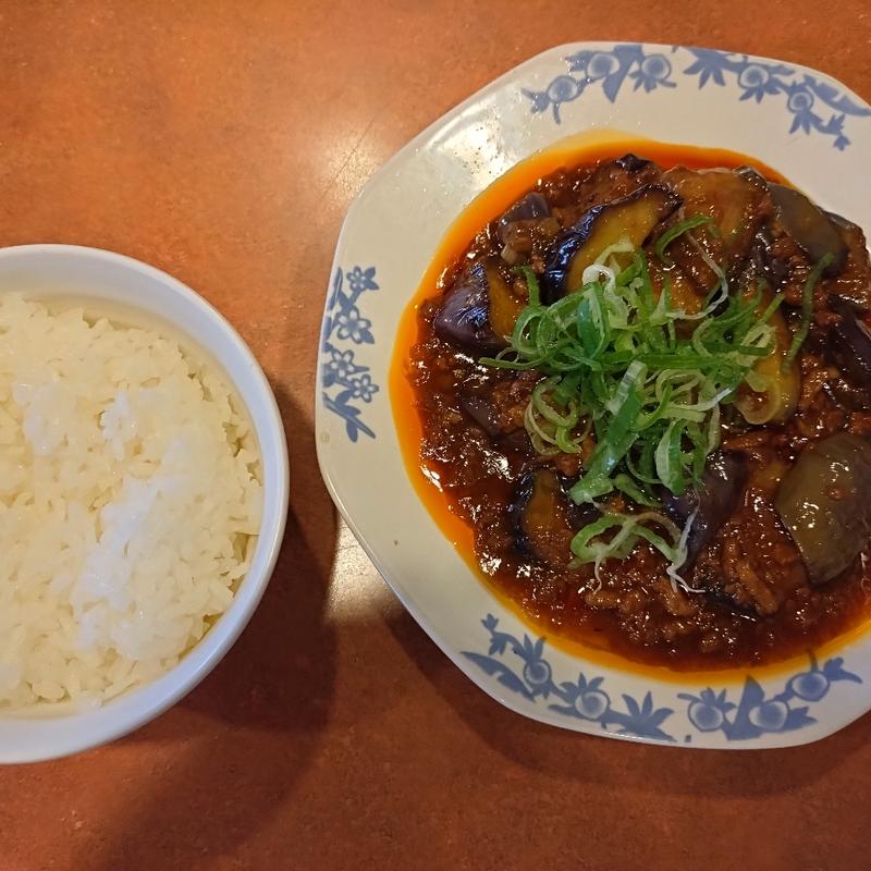 酸辣麻婆茄子ランチ(バーミヤン 大井町店)