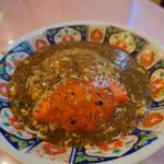 渡り蟹の餡掛け炒飯(中華料理　龍鳳酒家)