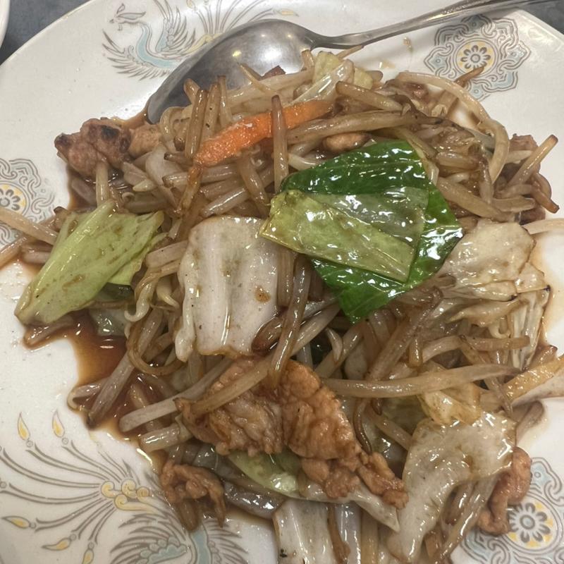 肉野菜炒め(ぼたん)