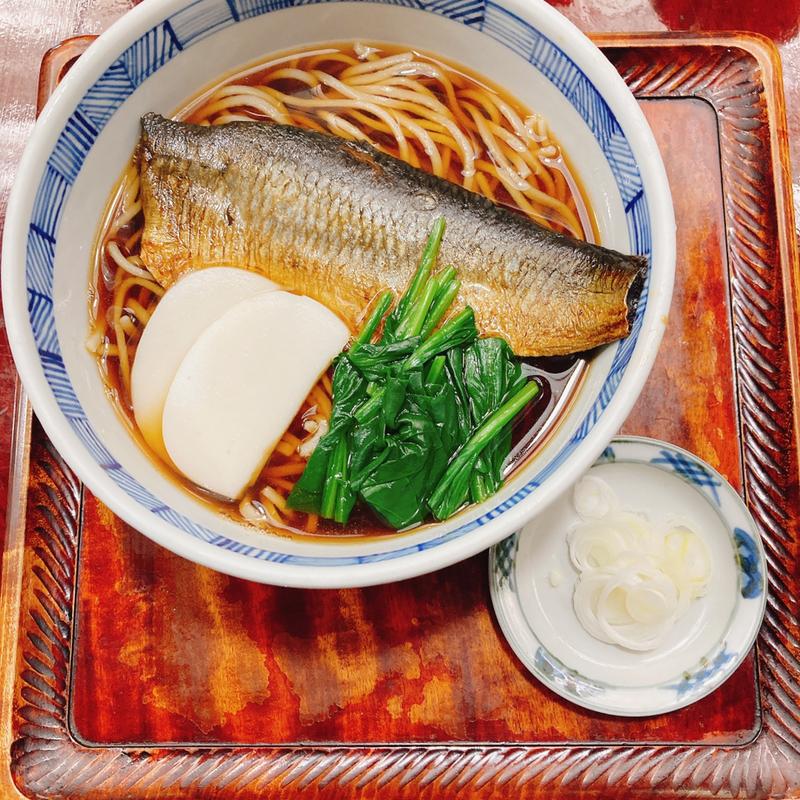 にしんそば(更科甚吾郎)