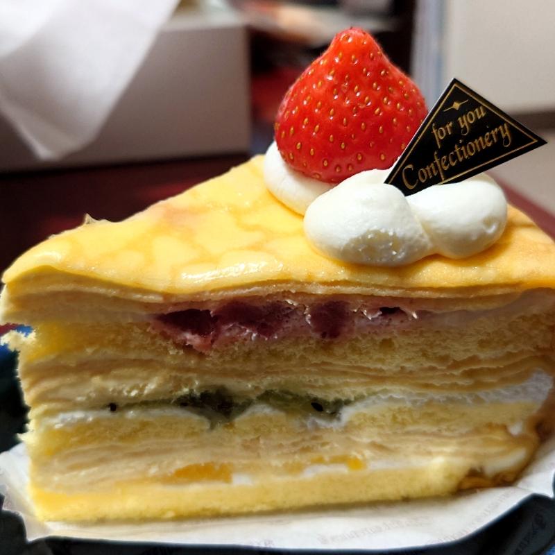 クレープ・オ・フリュイ(シャトレーゼ 安積北井店)