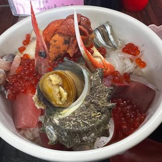 豪華海鮮丼(とくだ屋)