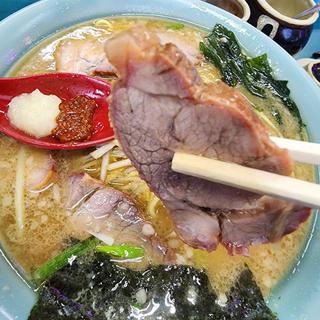 ネギ味噌チャーシュー麺 中盛り(ラーメンショップみつわ台店)