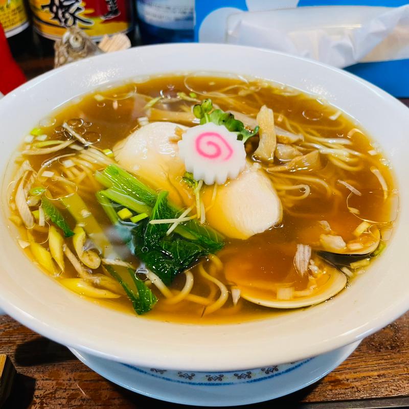 はまぐり中華そば(ふくろう)