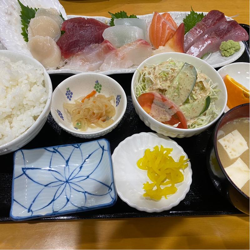 刺身定食（上）(お食事処 梅沢)