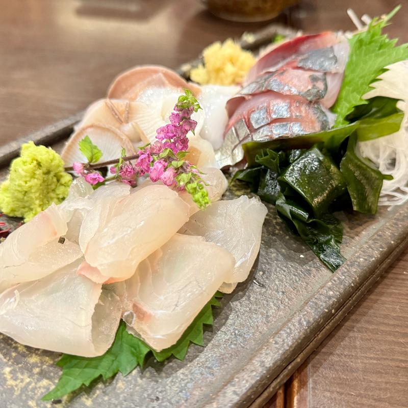 刺身盛り合わせ(多良々)