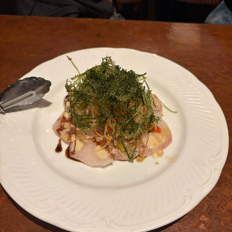 近海魚のカルパッチョ(蔵下 （クラシタ）)