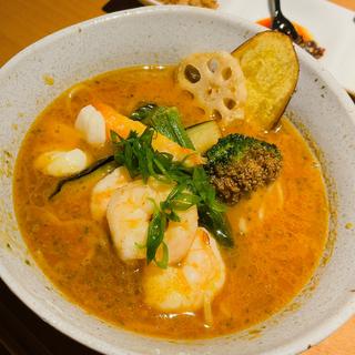 魚介と野菜のペスカトーレヴェルテ