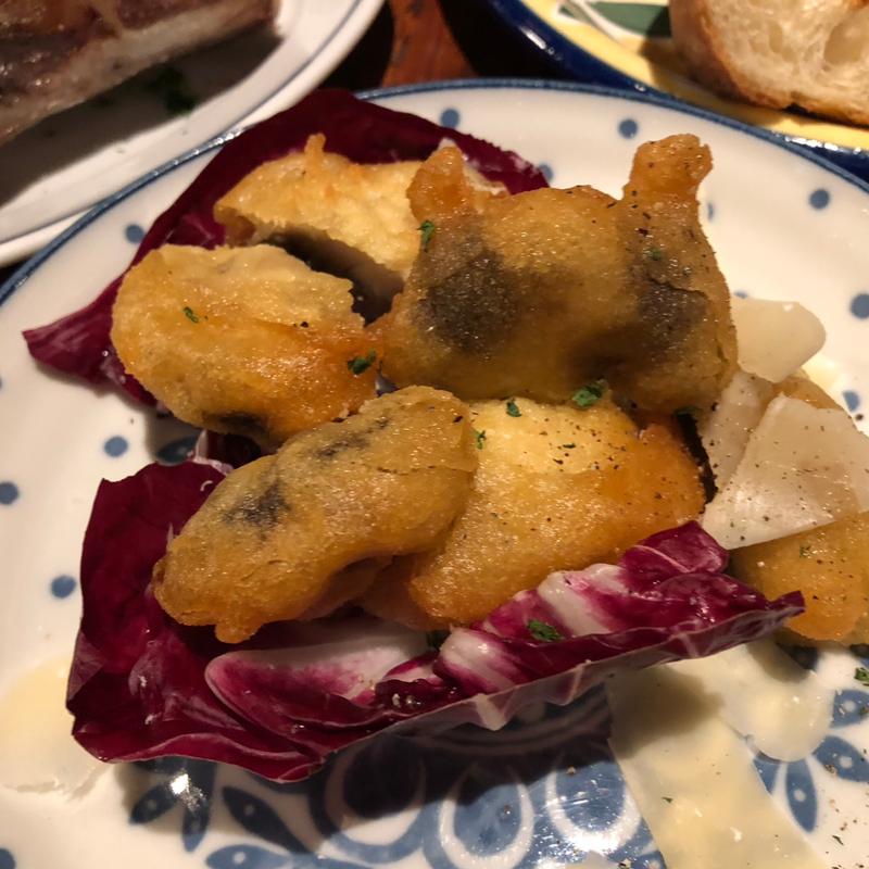 肉詰めマッシュルームのフリット(ピッツェリアエイトPizzeria 8 中目黒)