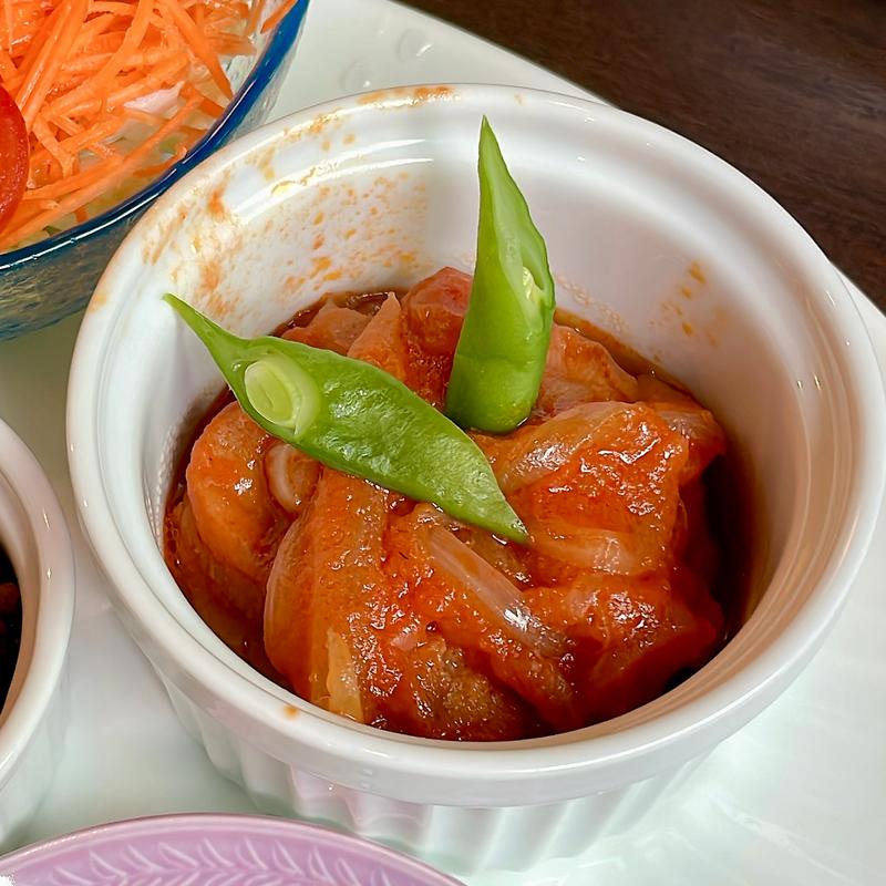 車麩のトマトソース煮(シャーロックス和光)