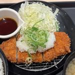 鬼おろしロースカツ定食(松のや 杉田店)