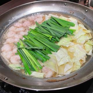 牛もつ鍋（酢醤油）(もつ鍋　田しゅう　名古屋店)