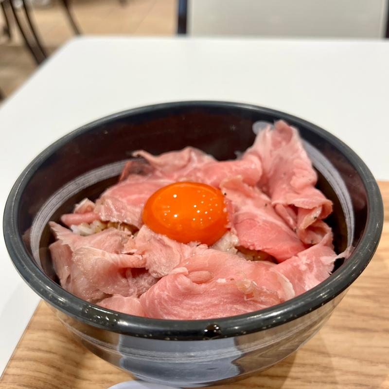 レアチャーシュー丼(らーめん専門 和海（なごみ）宝塚北SA店)
