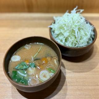 味噌汁(とんかつ割烹 とみた)