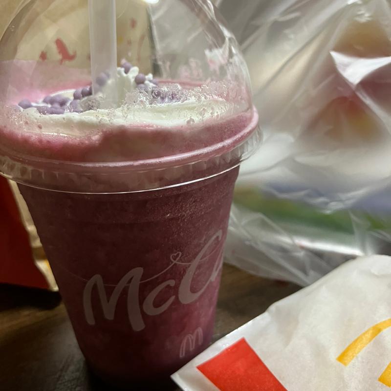 ぶどうフラッペ(マクドナルド 鳳アリオ店)