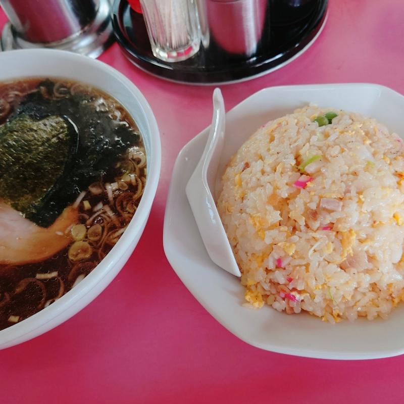 チャーハンラーメンセット(満腹ラーメン三宝)