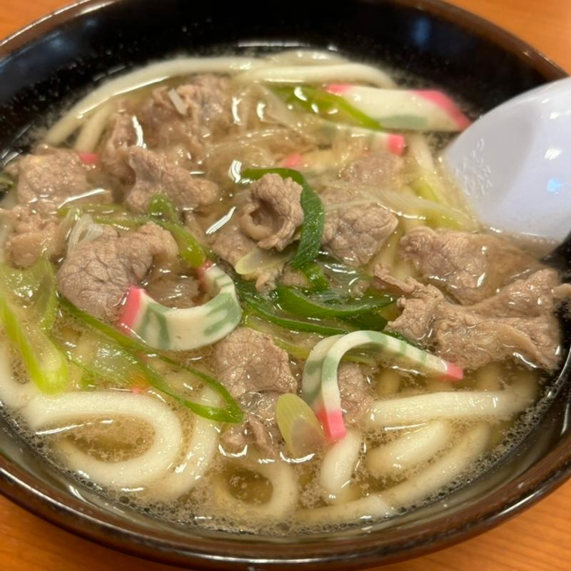 肉うどん(八幡のすしべん　野々市店)