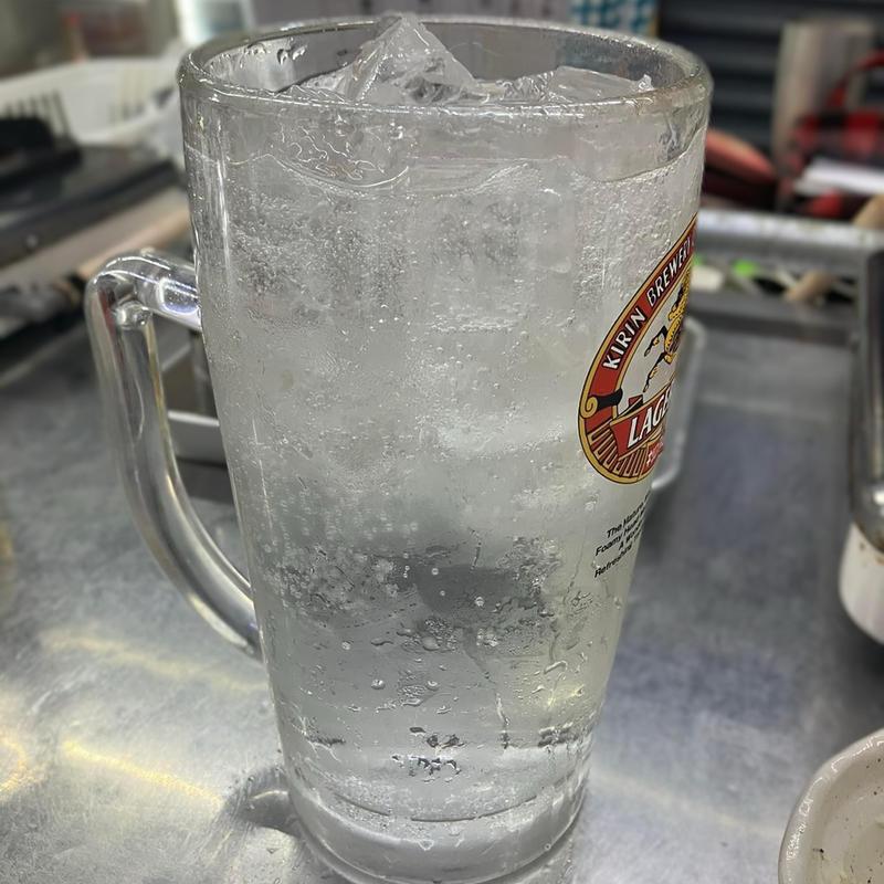 翠ジンソーダ ギガ(西成ホルモン酒場 ToRi坊主)