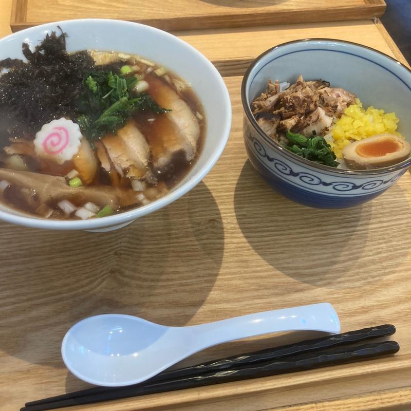 平日ランチセット(麺処 いずも屋)