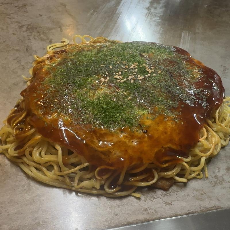 肉玉そば(お好み焼きどい)