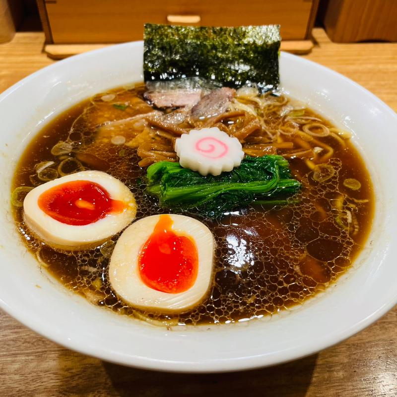 醤油ラーメン　味玉(長岡食堂 横浜西口店)