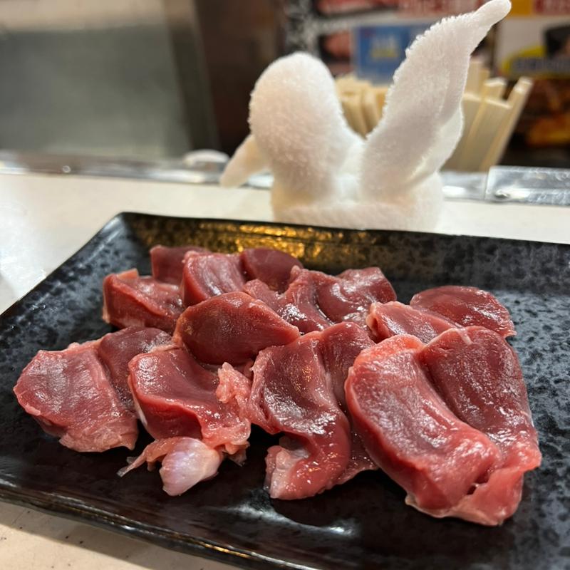 砂肝焼き(あみ焼元祖しちりん 牛久東口駅前店 （しちりん）)