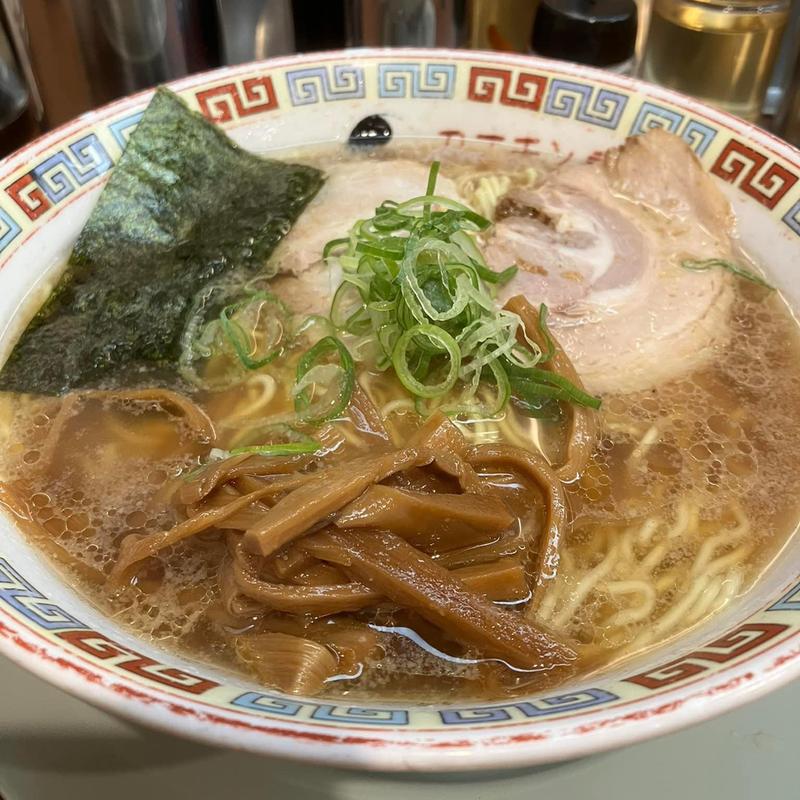 中華そば 中盛(カナキン亭本舗 藤枝本店)