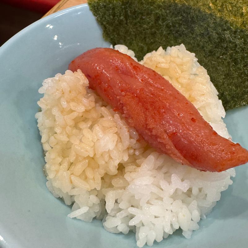 明太子ごはん(幸ちゃんラーメン 福岡空港店)