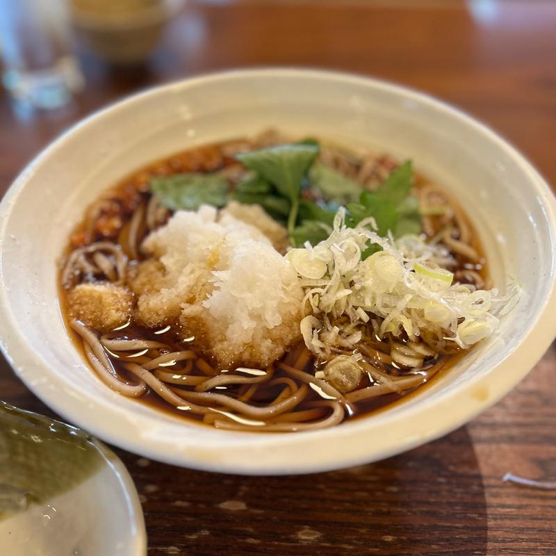 なめこおろしそば(森田屋)