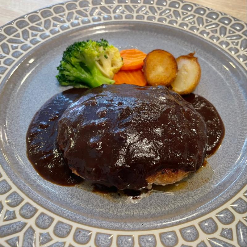 デミグラハンバーグ定食(トマト＆オニオン 石巻店)