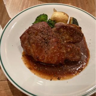 ポークソテー　マスタードソース