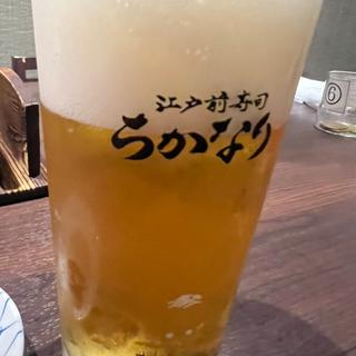 生ビール(江戸前寿司ちかなり)