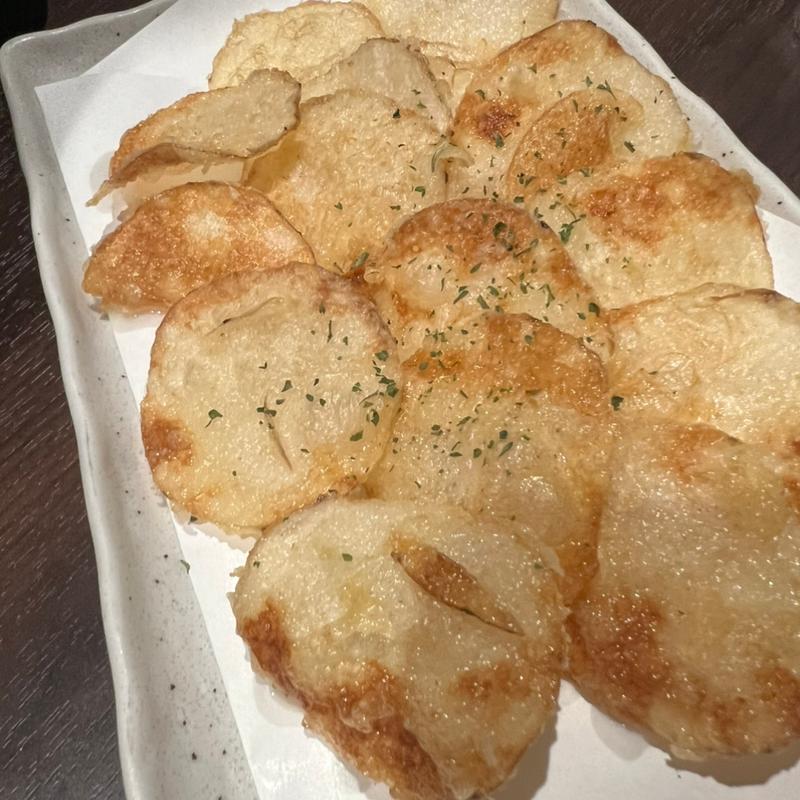 山芋チップス(江戸前寿司ちかなり)