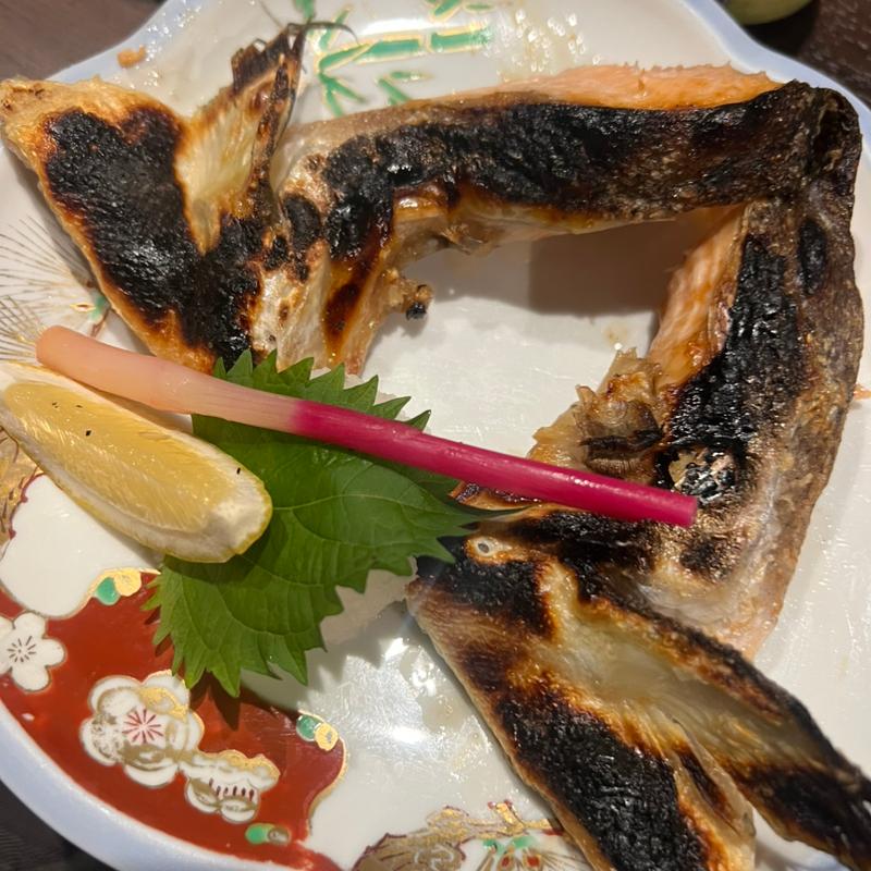 鮭のカマ焼き(江戸前寿司ちかなり)