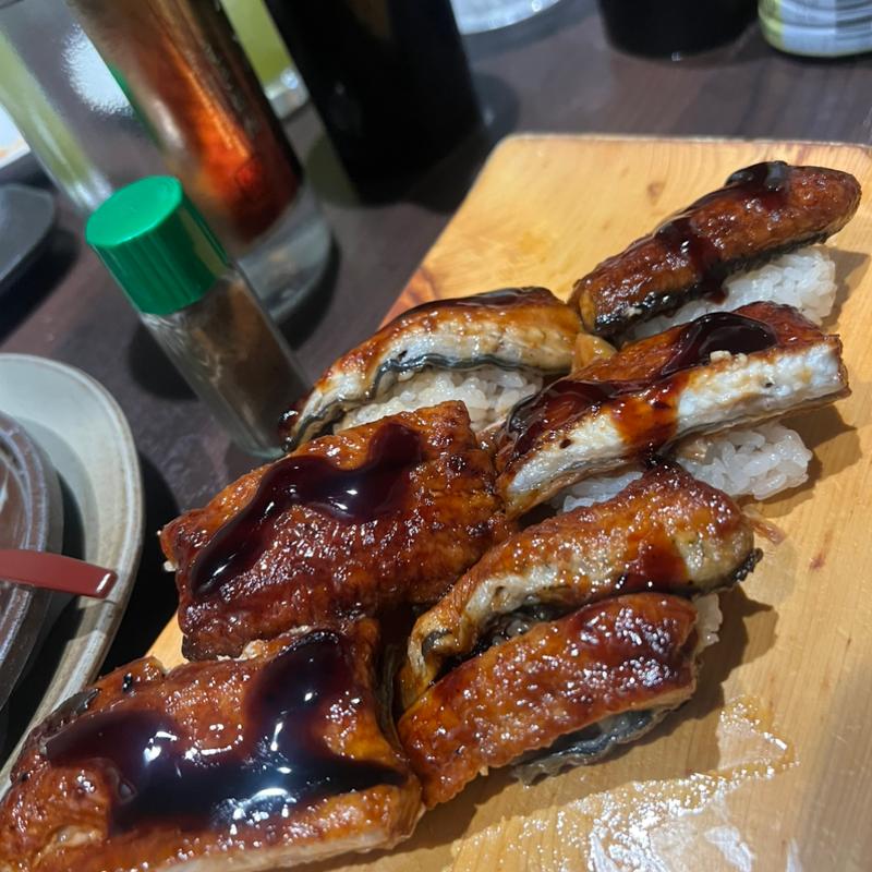 うなぎの握り(江戸前寿司ちかなり)