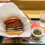 トリプルモスバーガー カップハラペーニョ(モスバーガー梅ヶ丘駅前店)