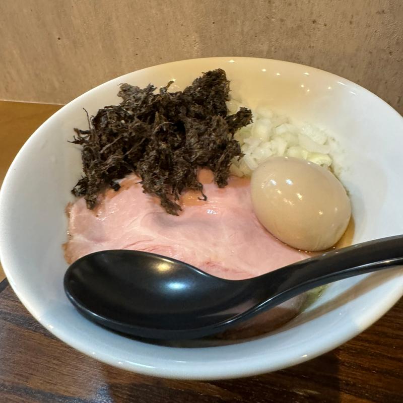 濃厚煮干し蕎麦(味玉)(夜空と大地sake＆noodle)