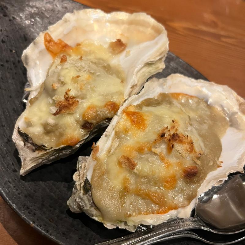 牡蠣の蟹味噌グラタン(よろず屋かきじろう  )