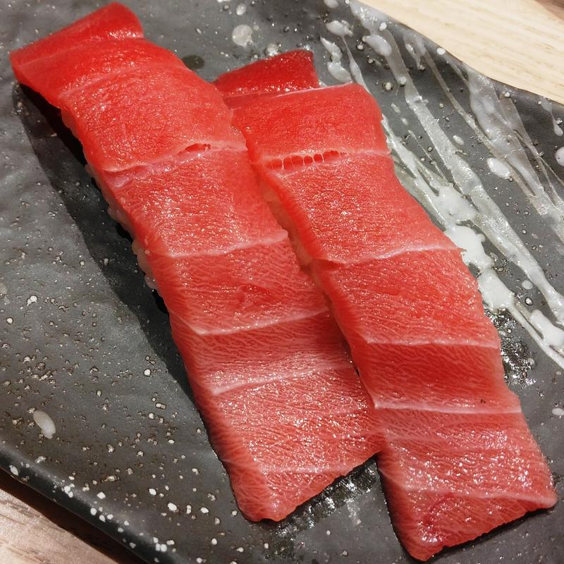 本鮪中トロ(廻転寿司 平四郎 小倉駅アミュプラザ店)