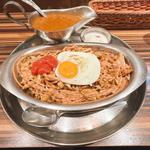 チキンケバブキーマ定食(インド定食ターリー屋 大阪駅前第３ビル店)