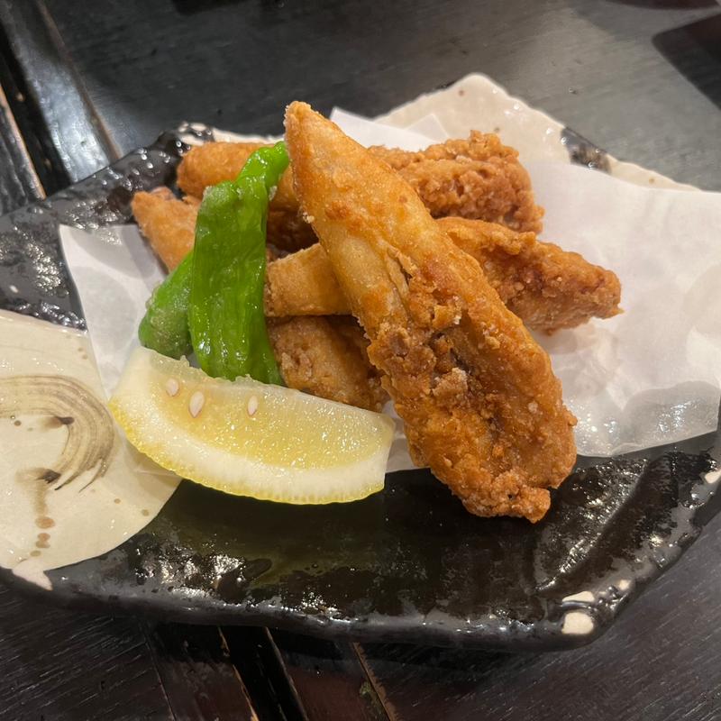 フグの唐揚げ(仲宿酒蔵)